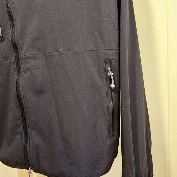 Peter Millar Mens Flex Adapt GOLF WInd Cheater Jacket Black Camo NWT $178 LARGE - Picture 3 of 8